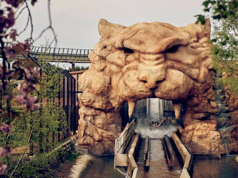 Splash down on Tiger Rock at Chessington World of Adventures