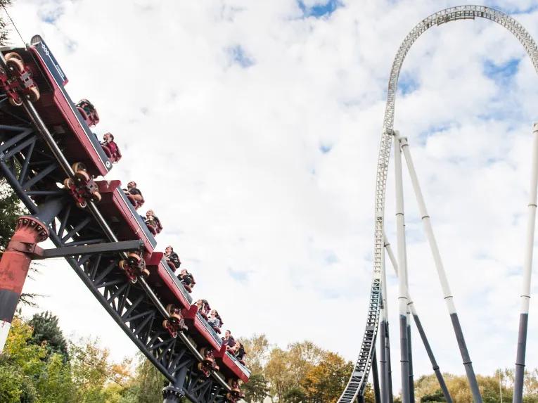 Stealth rollercoaster at THORPE PARK