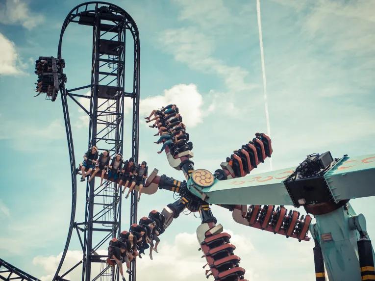 Amazing thrill rides at THORPE PARK