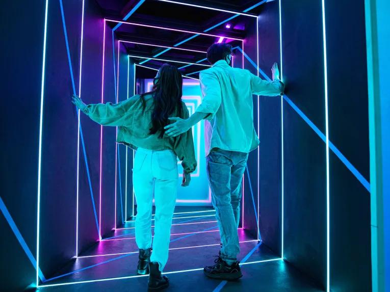 Black Mirror Labyrinth at Thorpe Park