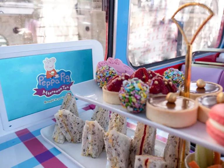 Peppa Pig Afternoon Tea Bus Tour for Two Adults and Two Children