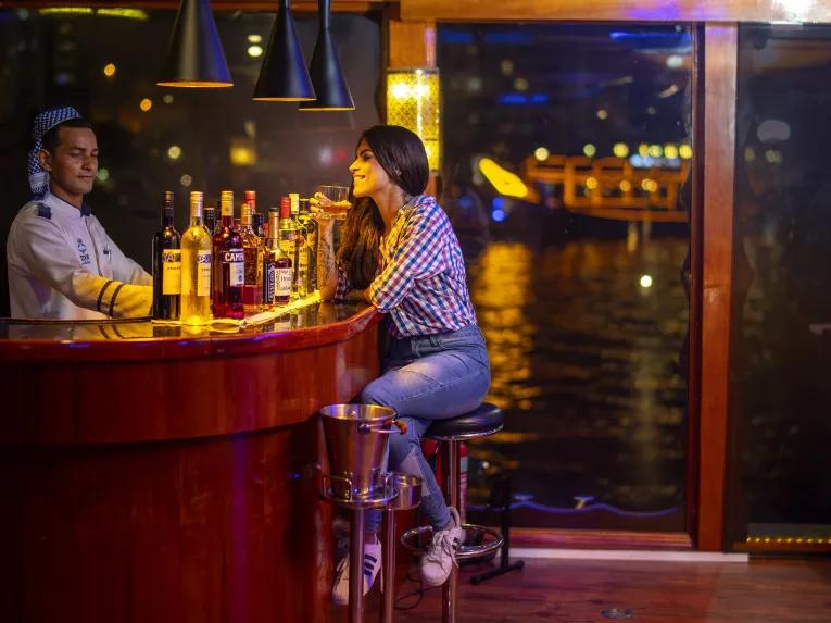 Evening Dhow Dinner Cruise on Dubai Marina