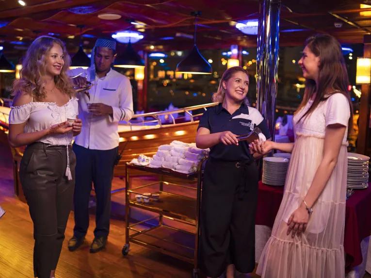 Evening Dhow Dinner Cruise on Dubai Marina