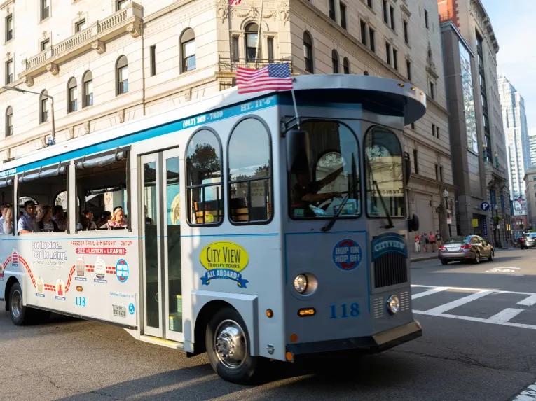 CityView Hop-On Hop-Off Boston Trolley Sightseeing Tour