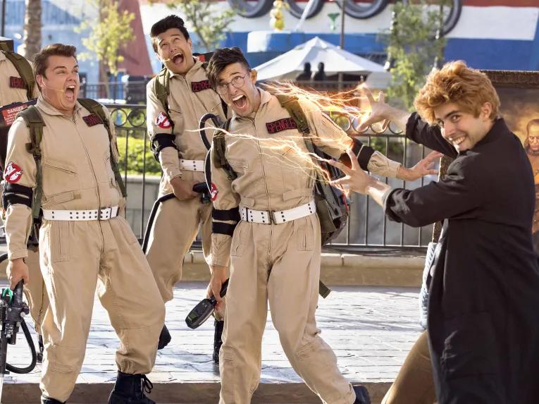 Meet the ghostbusters at Motiongate Dubai