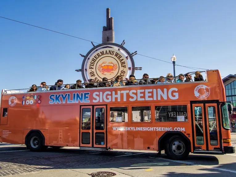 1-Day Hop-On Hop-Off & Alcatraz