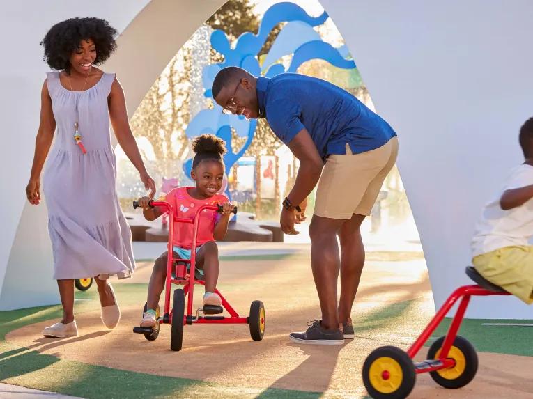 Peppa's Pedal Bike Tour at Peppa Pig Theme Park