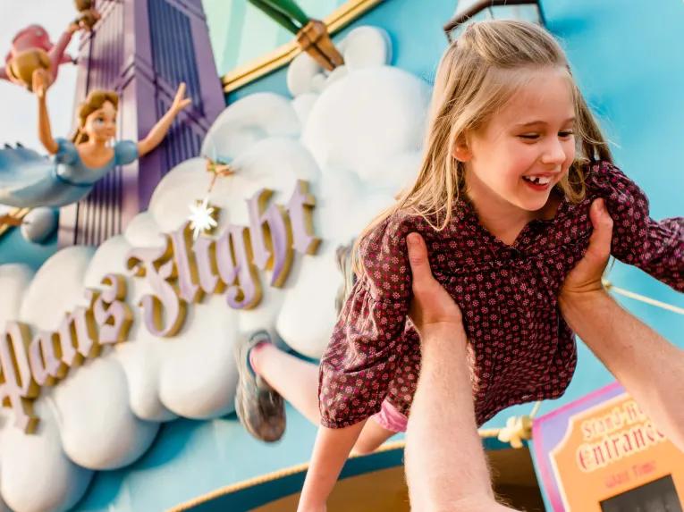 Girl at Magic Kingdom Park