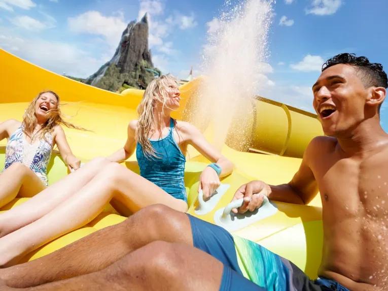  Guest on Maku Ride at Universal's Volcano Bay Water Theme Park