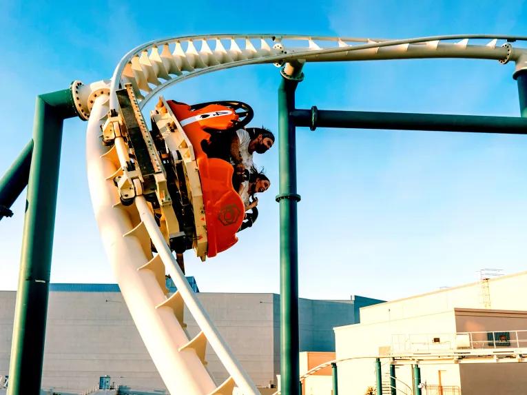 Now you see me high roller ride at Motiongate Dubai