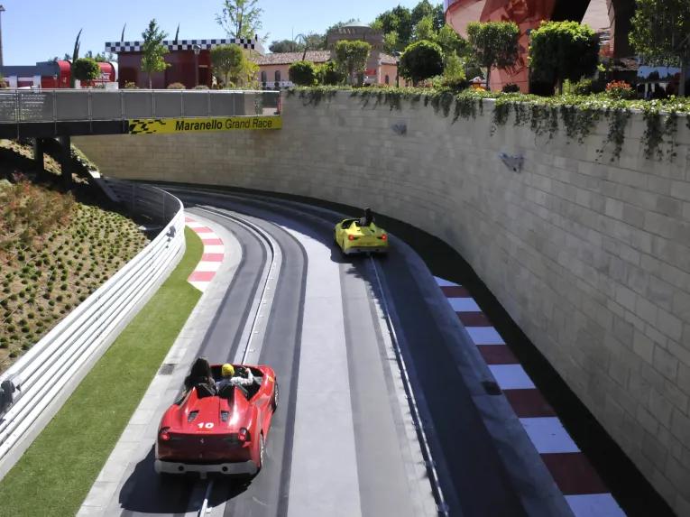 Maranello Grand Race attraction at Ferrari Land, PortAventura World