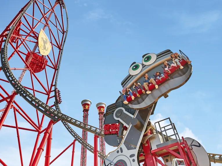 Crazy Pistons at Ferrari Land