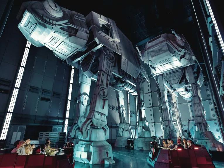Star Wars: Rise of the Resistance ride at Star Wars Galaxy's Edge, Disneyland Park