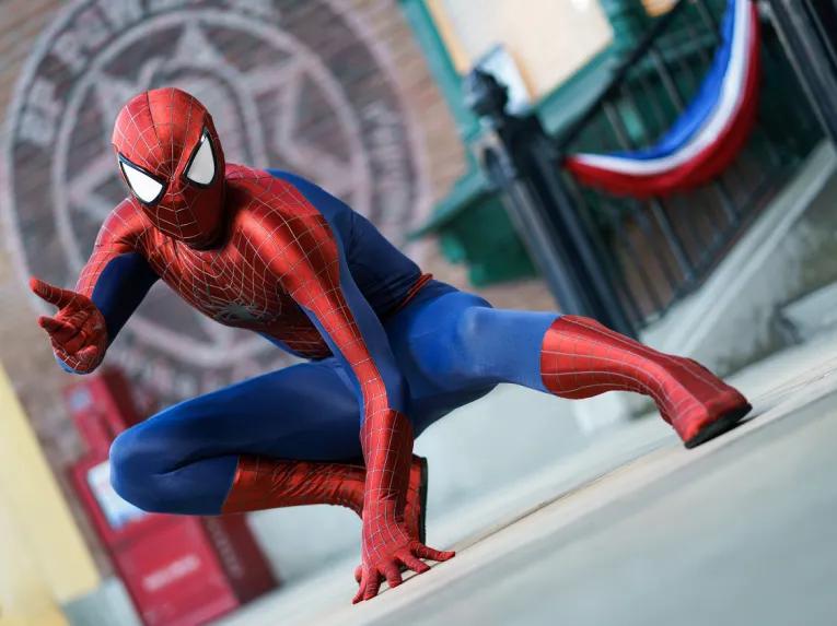 Spiderman at Avengers Campus, Disney California Adventure