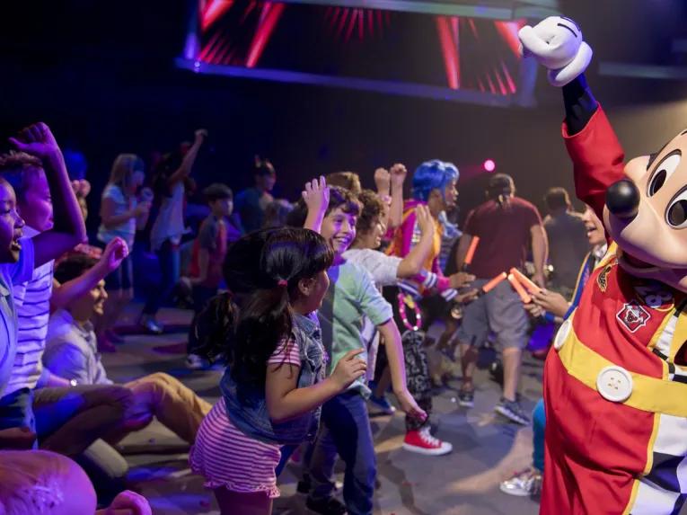 mickey mouse show at Disney California Adventure Park