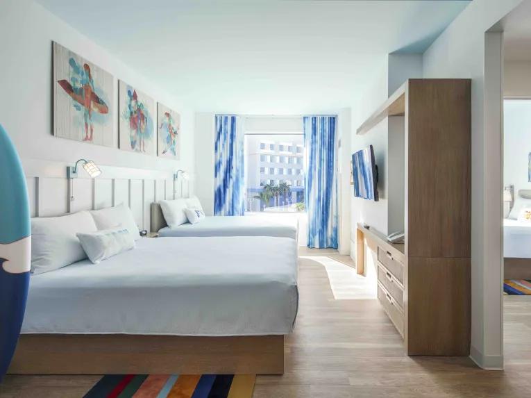 2 bedroom suite at Universal's Endless Summer Resort – Surfside Inn and Suites