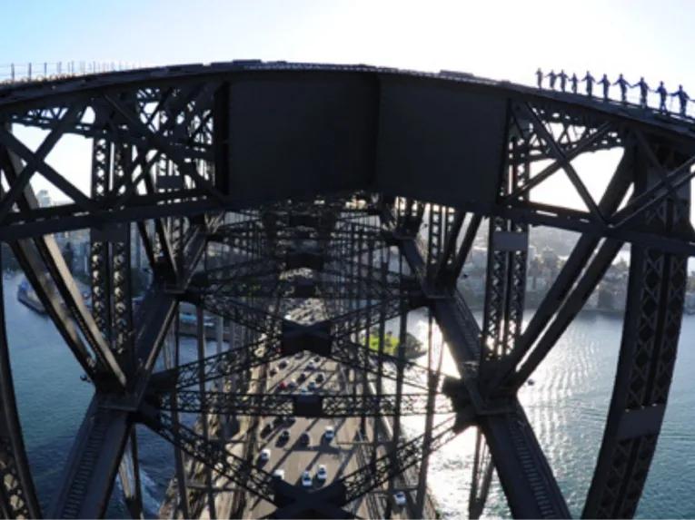 Sydney Bridge Climb Summit
