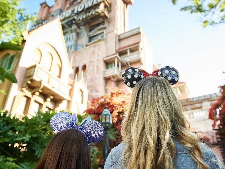 Guests at The Twilight Zone Tower of Terror™, Disney's Hollywood Studios