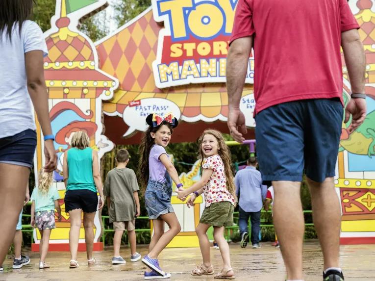 Guests at Toy Story Mania!, Disney's Hollywood Studios