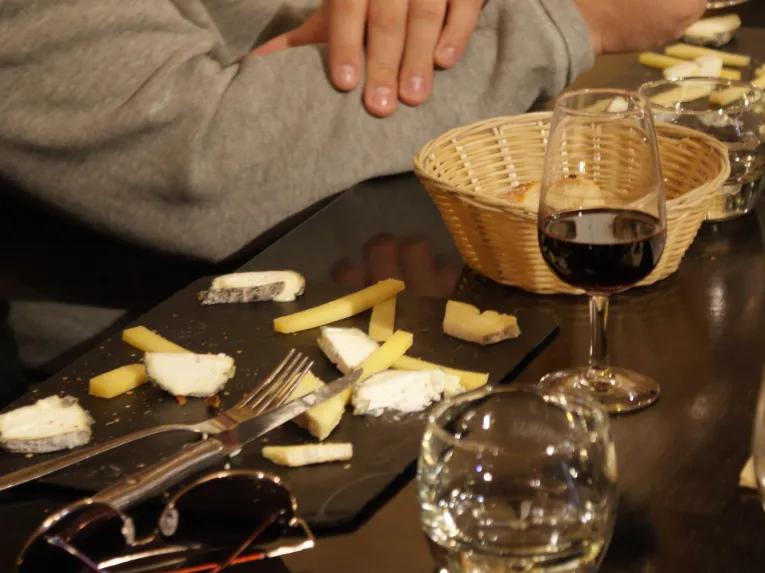 Paris Wine and Cheese Tasting