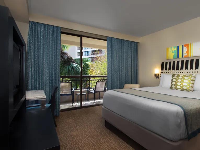 Guest room, Bay Lake Tower at Disney's Contemporary Resort