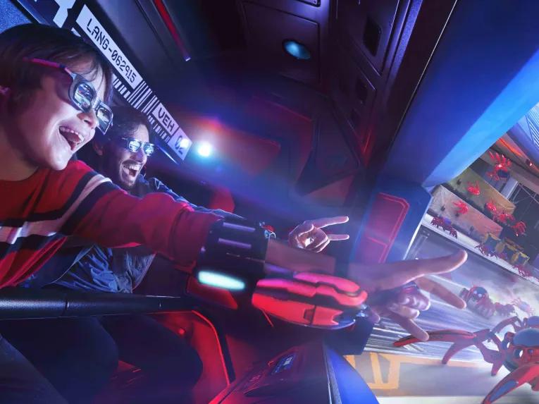 Guests on Spider-Man W.E.B. Adventure