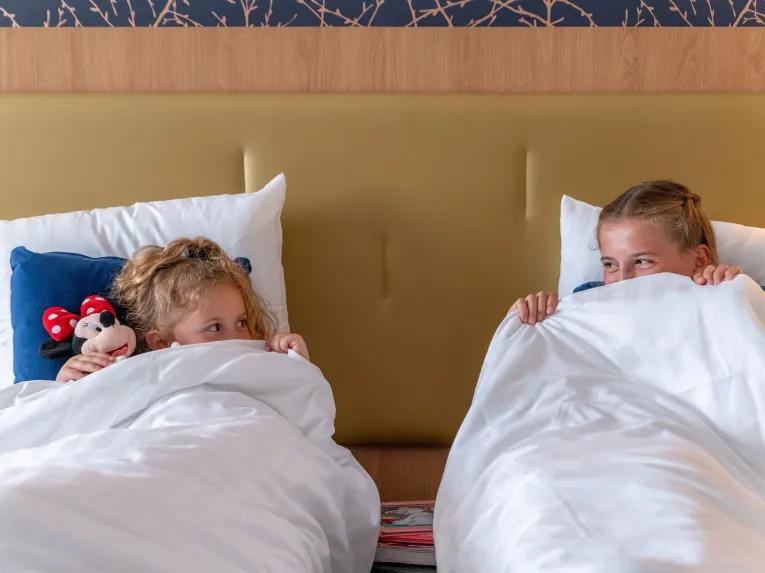 Kids in a Family Room at the Dream Castle Hotel Paris