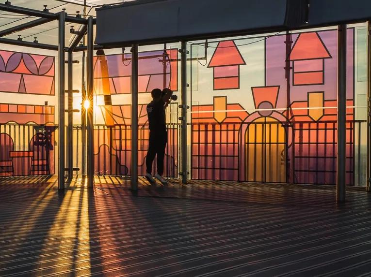 Sunset at Montparnasse