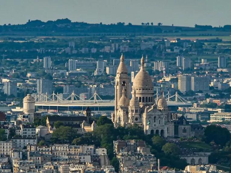 Sacre Coeur from Paris Montparnasse