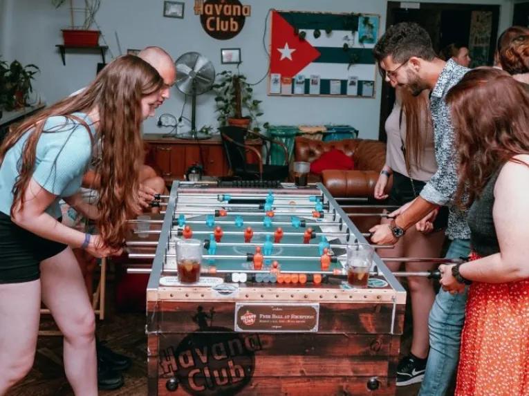 people-playing-table-football