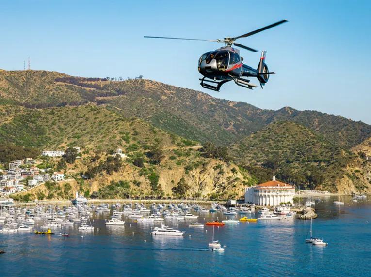 Catalina Explorer Helicopter Tour
