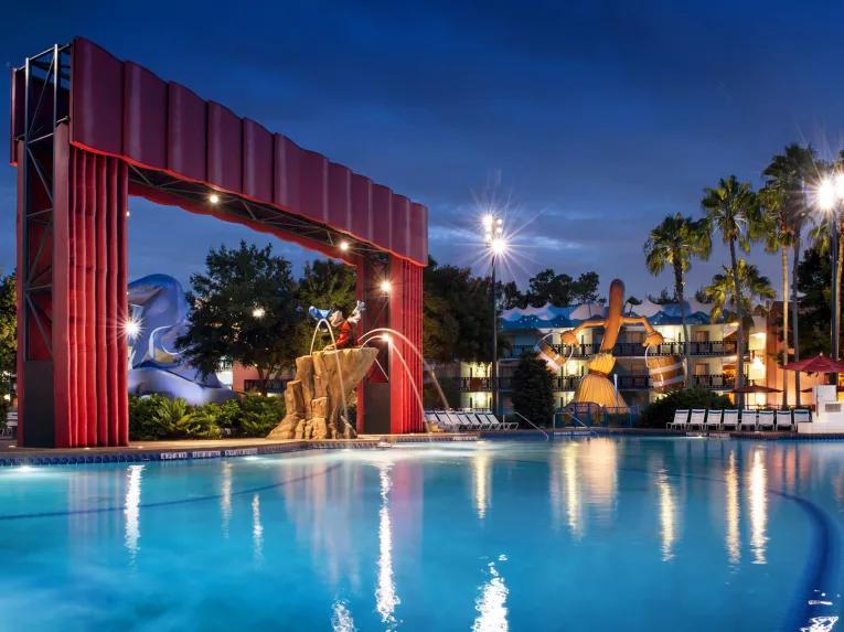 Fantasia Pool, Disney's All-Star Movies Resort