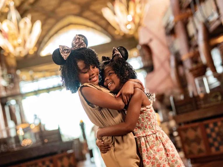 Guests at Disney's Animal Kingdom Lodge