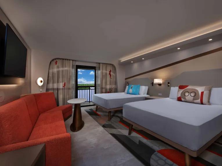 Garden Wing- Water View, Disney's Contemporary Resort