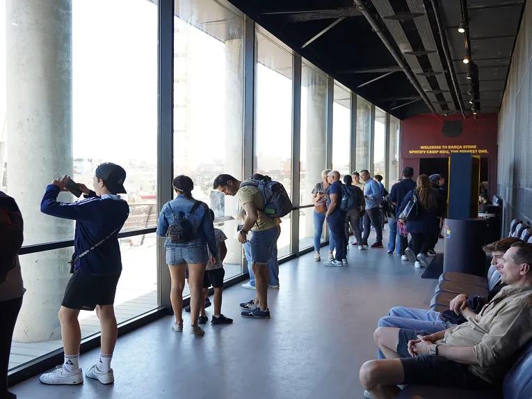 View of building work