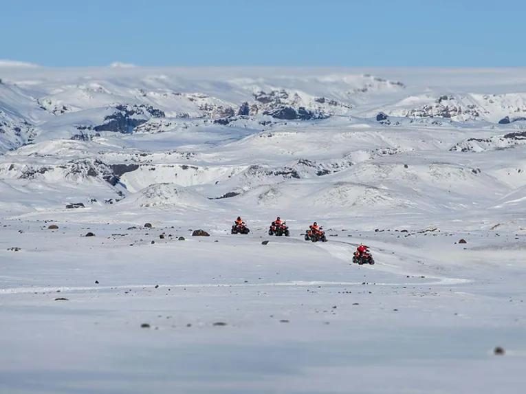 Riding-across-the-glacier
