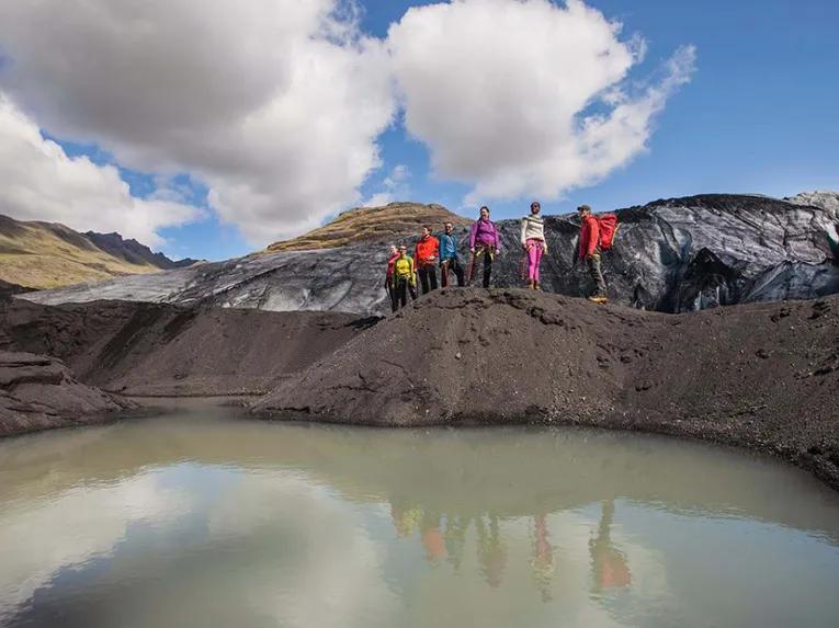 Hiking-on-glaciers