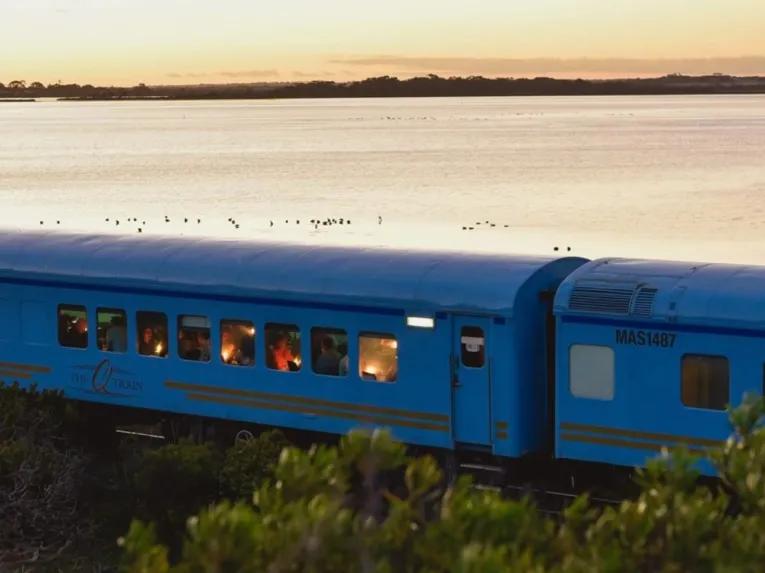 The Q Train -Sail, Rail & Dine from Melbourne