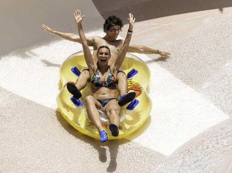 Fun on the Giant at Siam Park