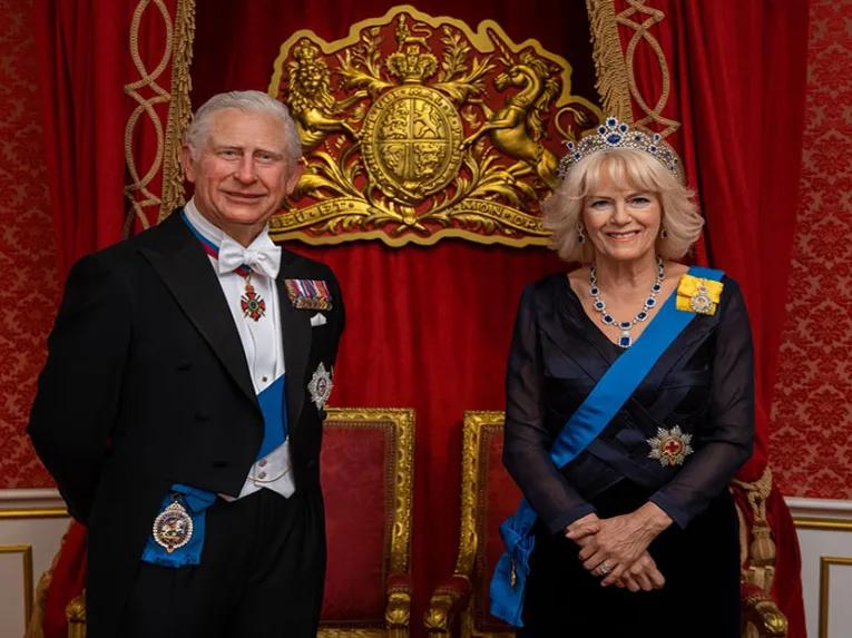 The-King-and-Queen-wax-work