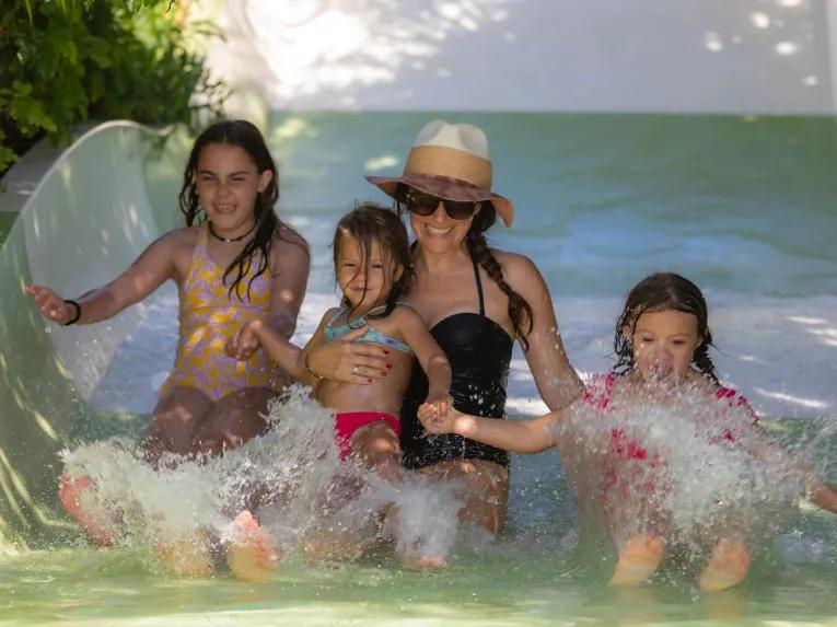 Family on Sawasdee Siam Water Park