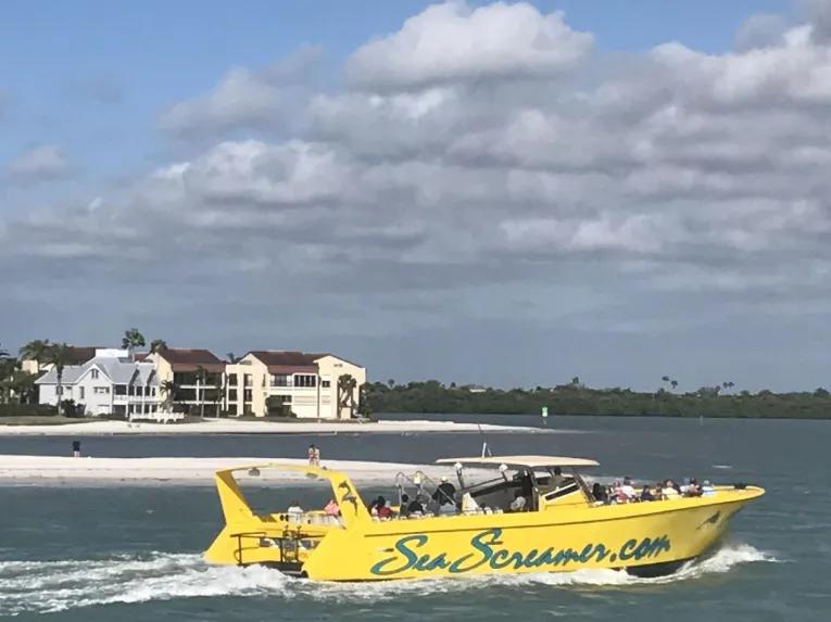 The Sea Screamer with Lunch at Clearwater Beach