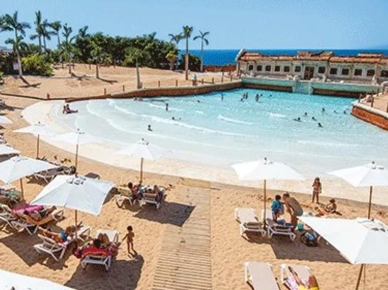 Loungers on Coco Beach