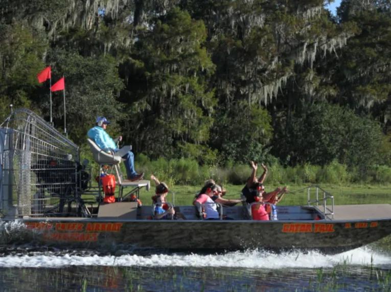 Airboat Ride and Gatorland Park Combo with Transportation