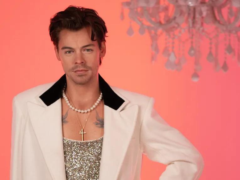 Harry Styles wax figure at Madame Tussauds Orlando