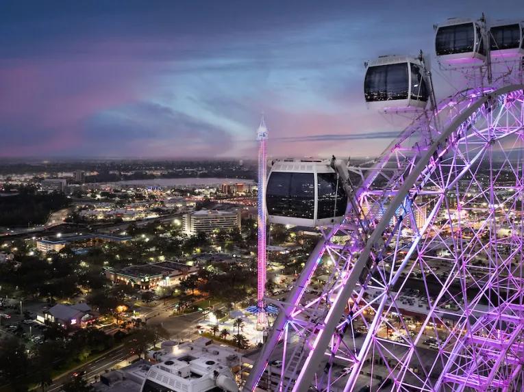Orlando Eye at Night