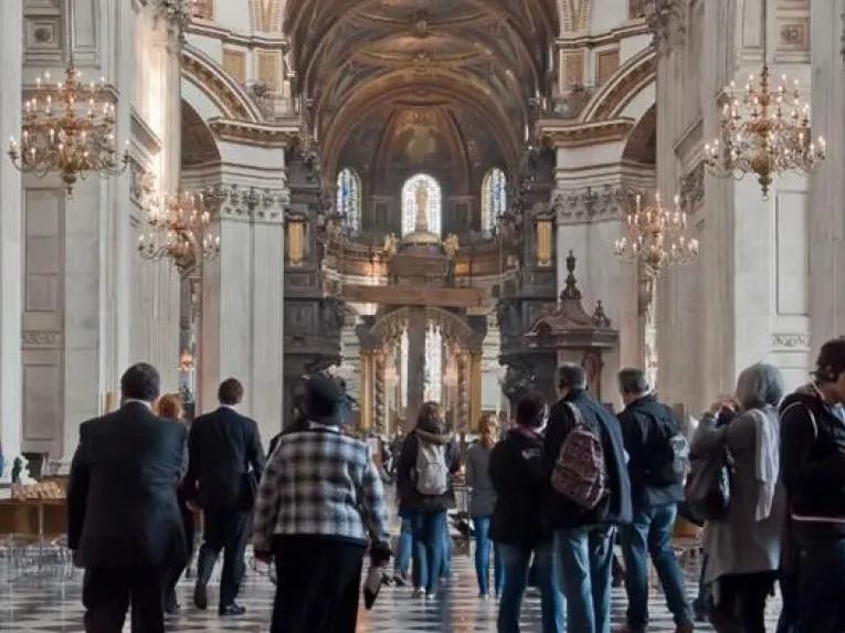 Inside St Paul's