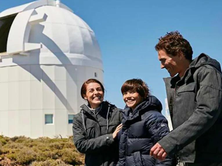 Family at the Observatory