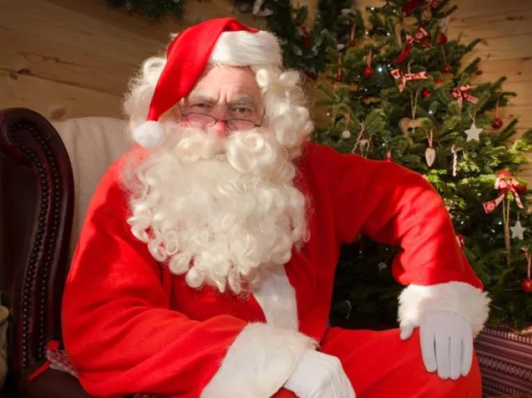 Father-Christmas-in-grotto