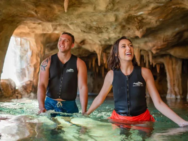 Guests at Discovery Cove Orlando